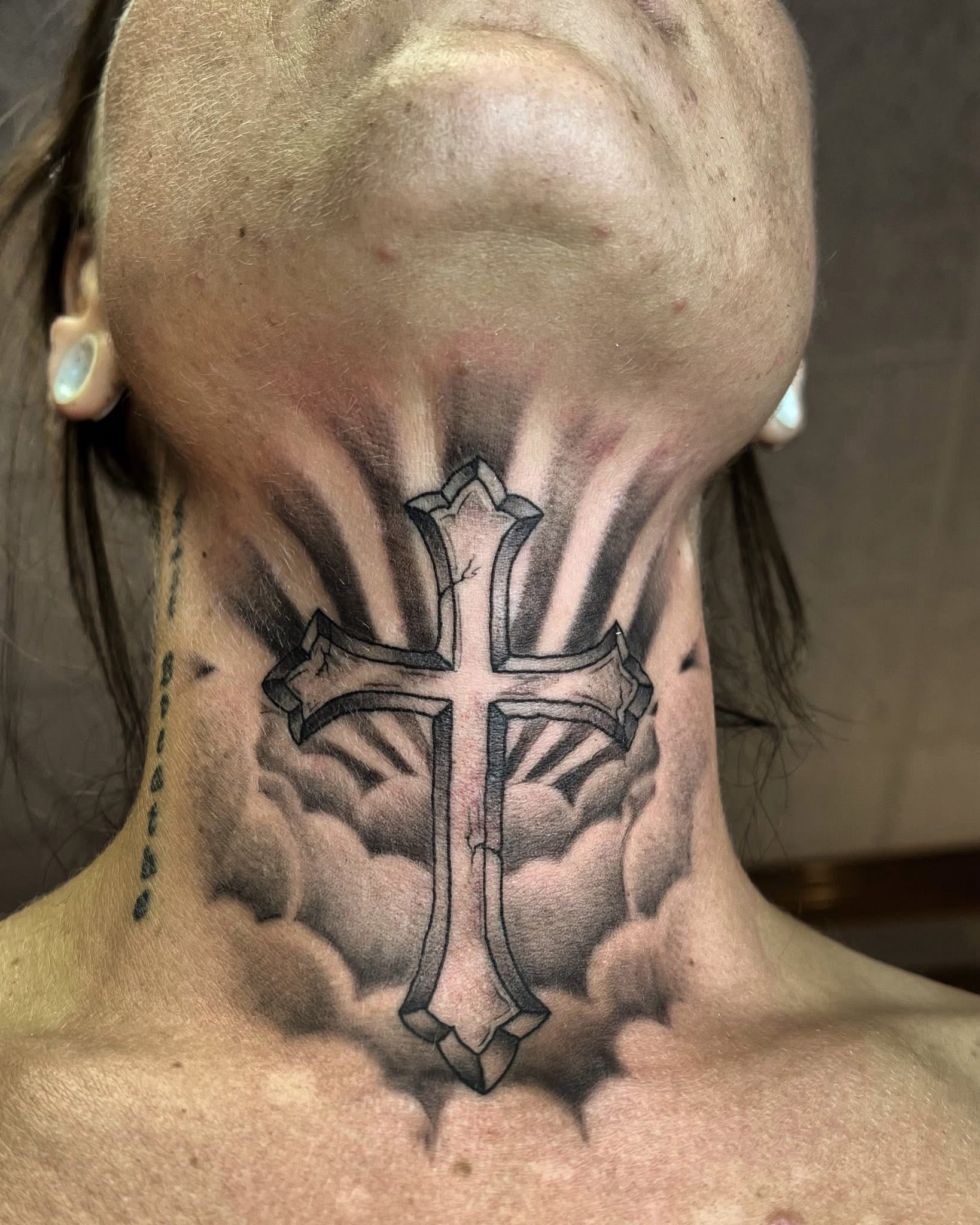 Justin Solis tattoo — custom work Conway Rogers AR