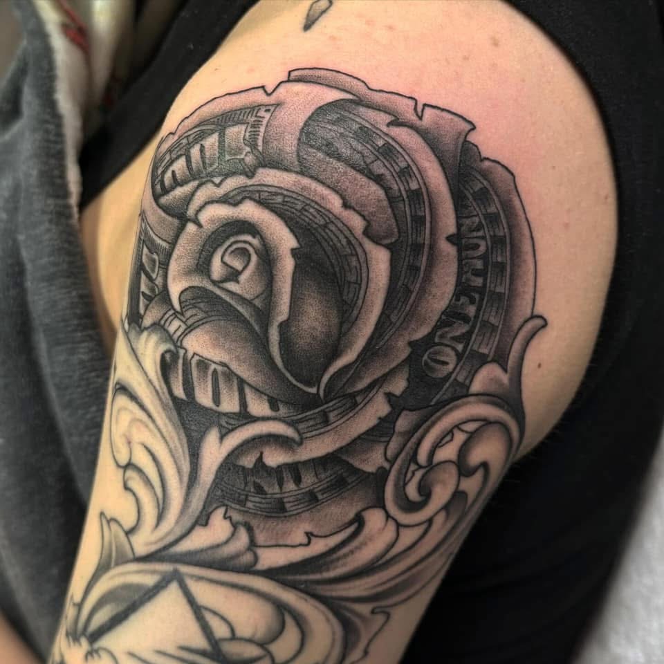 Justin Solis tattoo portfolio — Apex Tattoo Conway Rogers AR