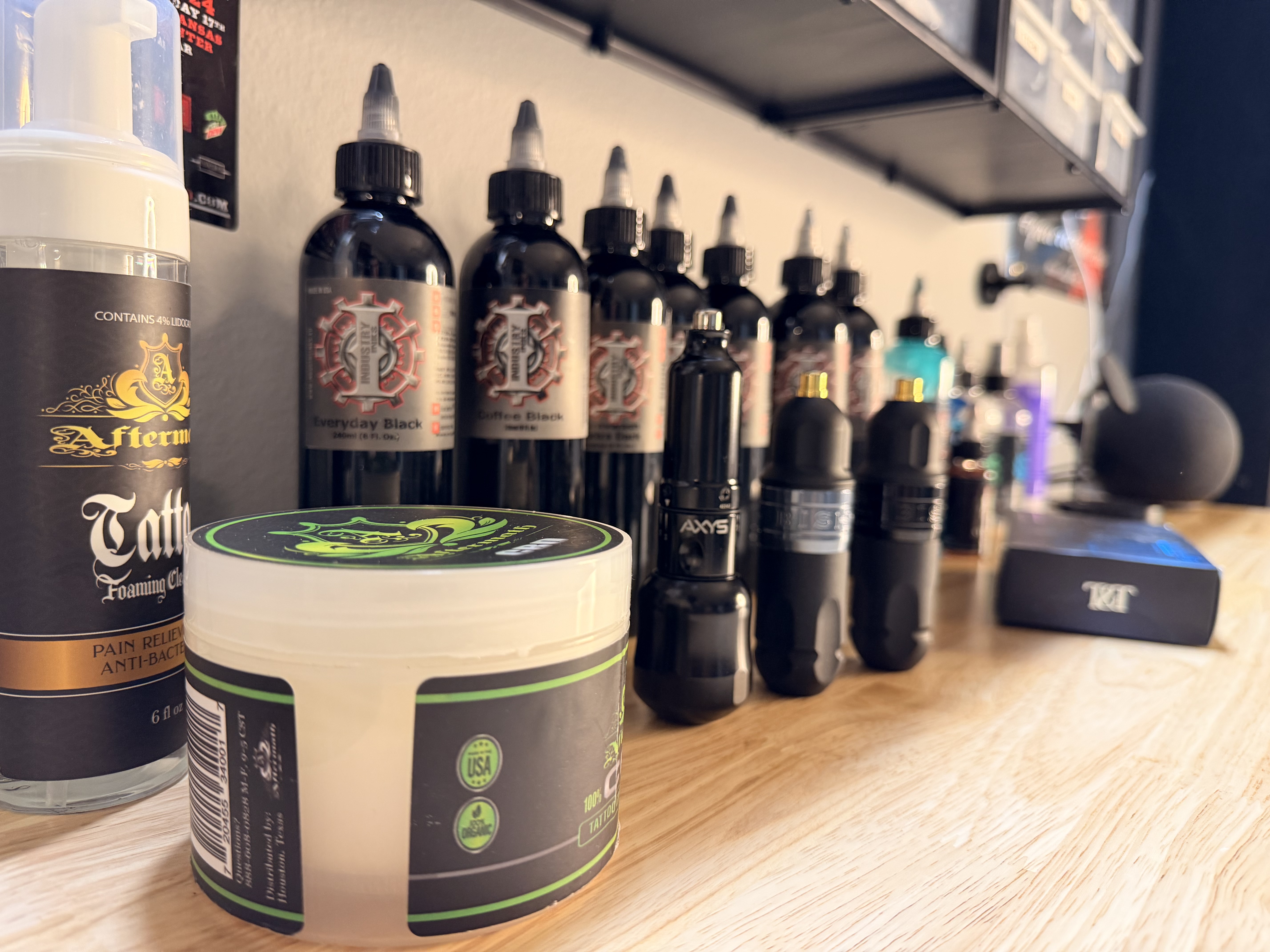 Apex Tattoo Conway Arkansas studio atmosphere and decor